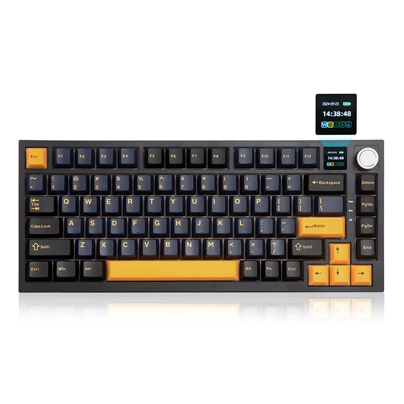 Clavier sans fil monté à joint crémeux