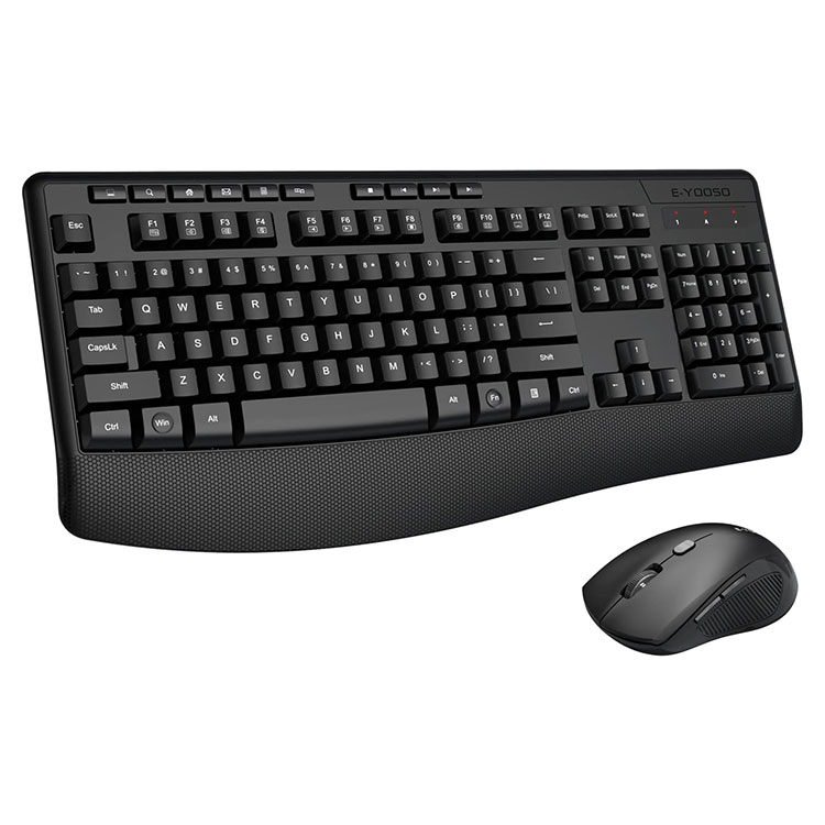 Combo clavier sans fil à 2,4 GHz et souris