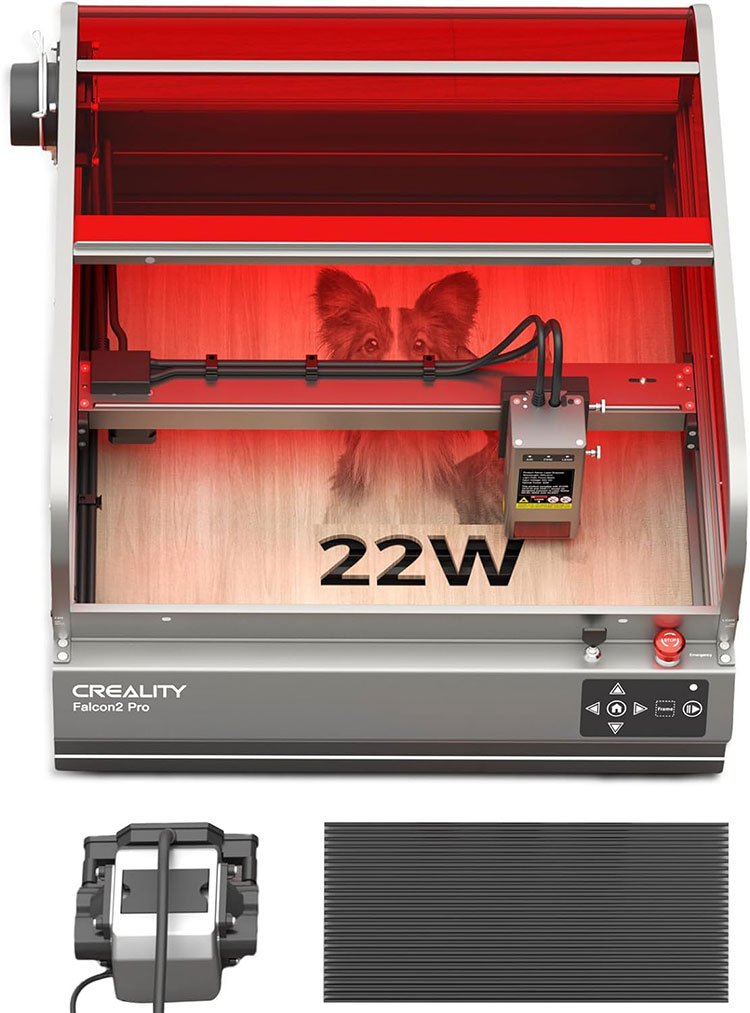 Graveur laser fermé Falcon 2 pro 22 W