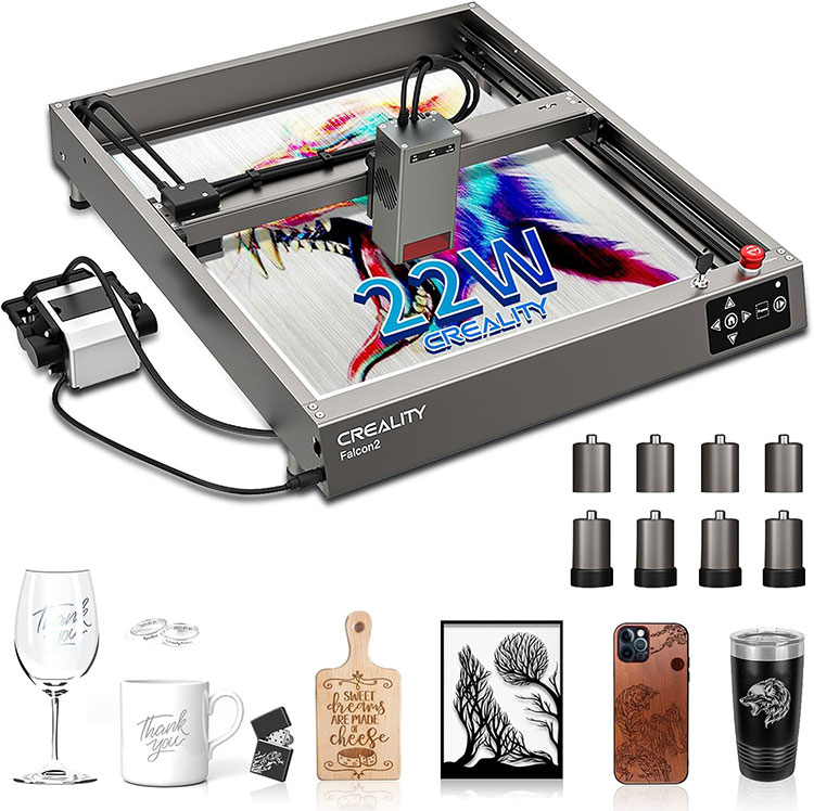 FALCON 22W SORTIE Laser Cutter DIY Graveur laser