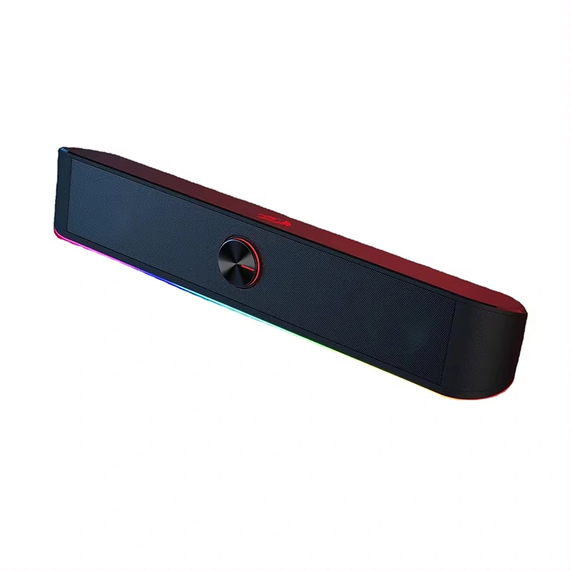 Barre de son de bureau GS560 RGB, haut-parleur 2.0 canaux