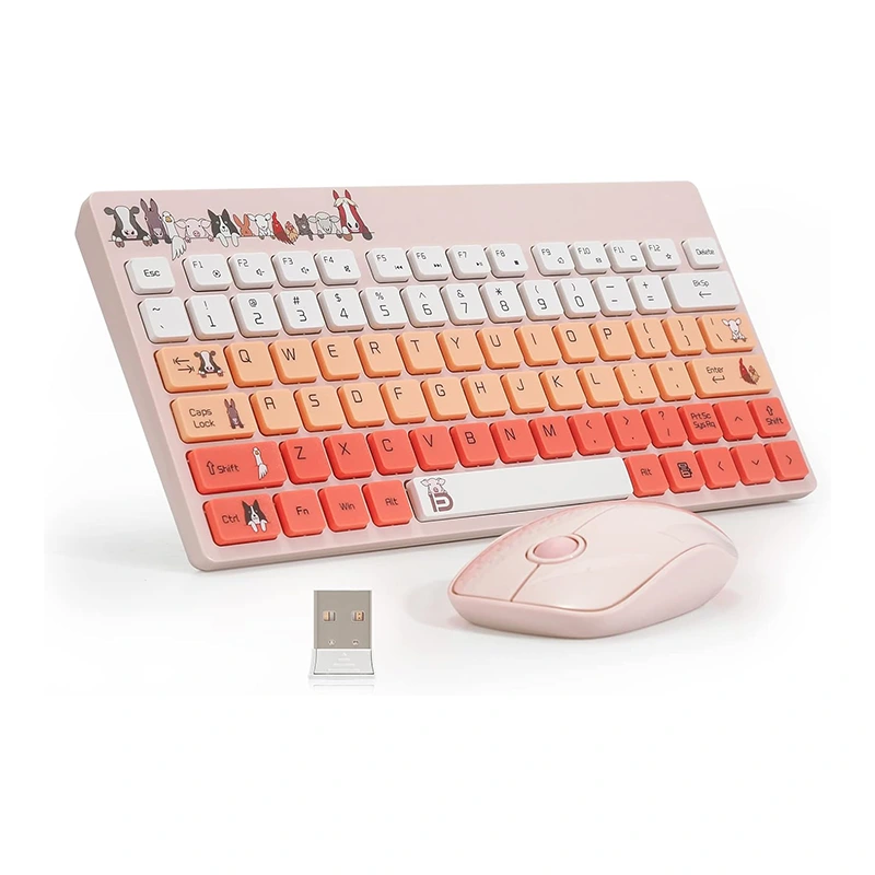 Clavier et souris sans fil Combo 2.4G USB Compact Portable